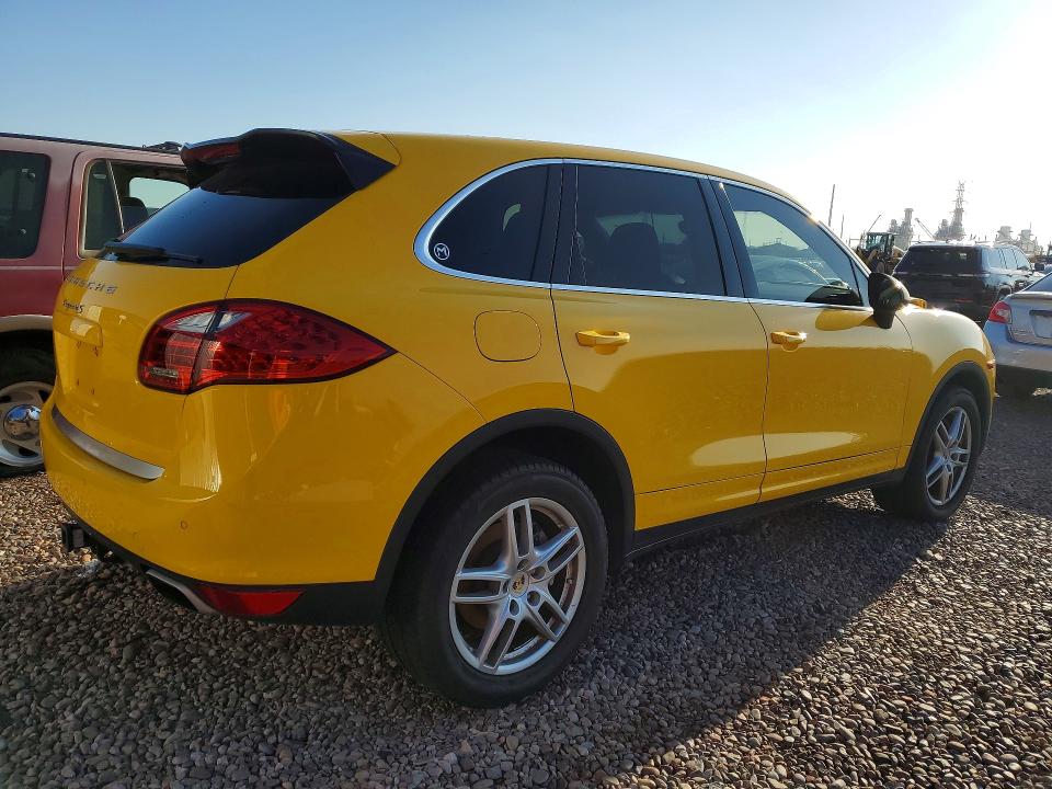 2011 Porsche Cayenne VIN WP1AB2A27BLA42109 COPART salvage auction — FRONT END, Az - Cert Of Title - Salvage, sold $7,200 on 2026-08-26 (photo 3)