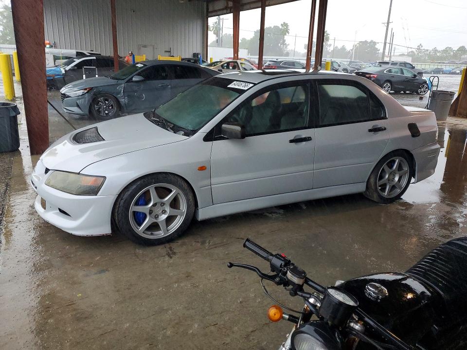 2003 Mitsubishi Lancer evolution VIN JA3AH86F23U124533 — COPART salvage auction photo