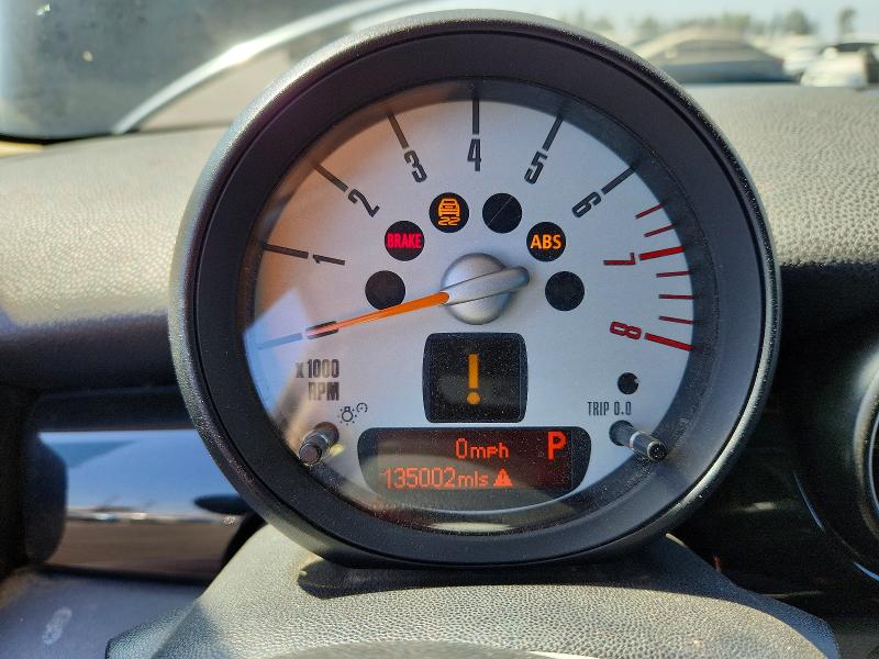 2012 Mini Cooper VIN WMWZG3C5XCTY37804 COPART salvage auction — MECHANICAL, Ca - Dis/Dlr/Exp Only Clean Title, sold $250 on 2026-08-12 (photo 9)