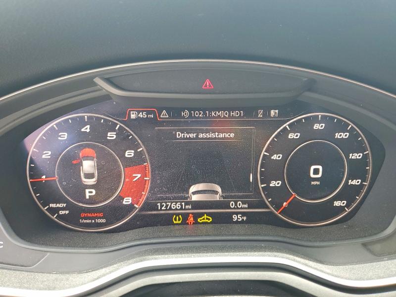 2018 Audi Rs5 VIN WAUC4CF52JA039705 COPART salvage auction — NORMAL WEAR, Tx - Certificate Of Title (P), sold $10,600 on 2026-08-25 (photo 9)