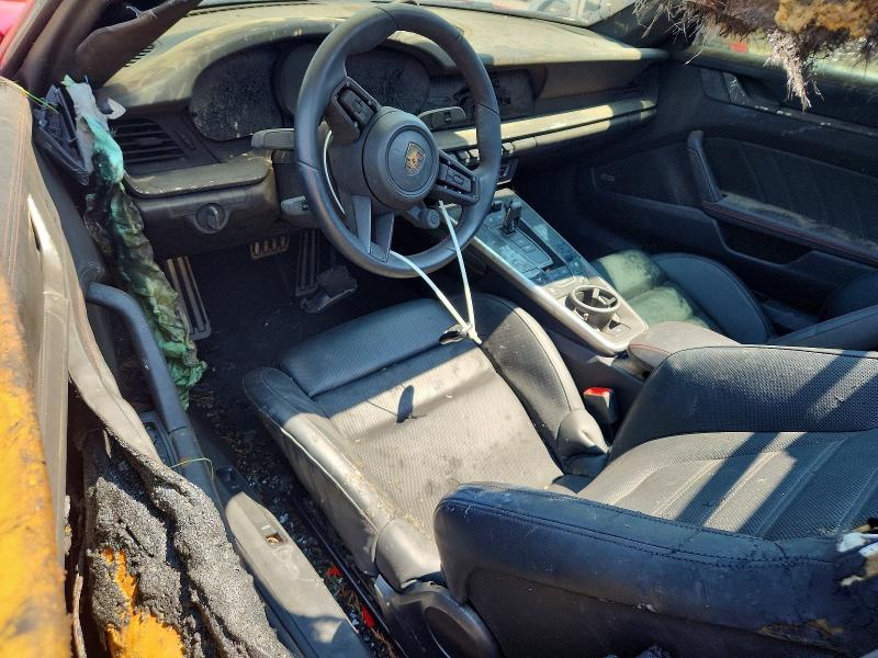 2021 Porsche 911 VIN WP0AD2A91MS257387 COPART salvage auction — Burn Engine, Ut - Certificate Of Title, sold $46,000 on 2026-08-21 (photo 8)