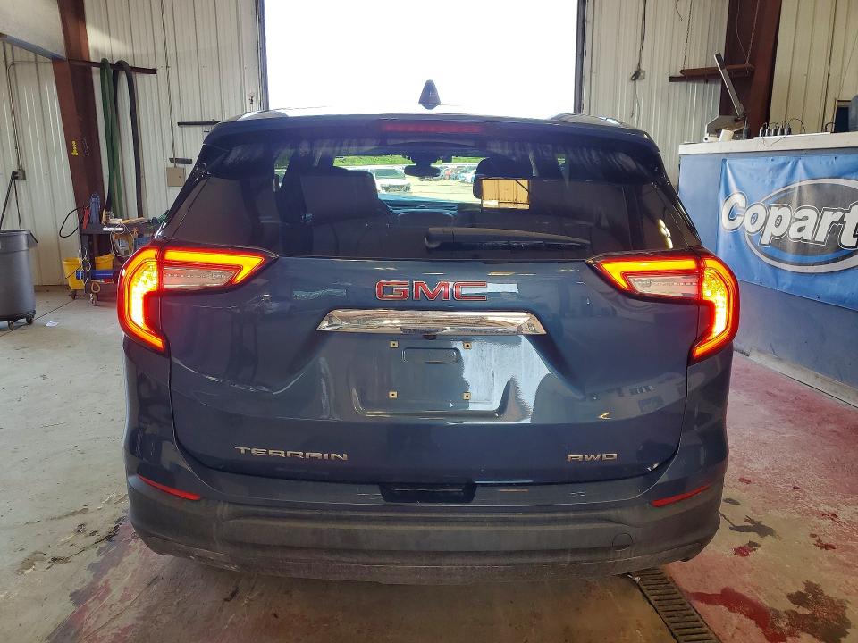 2024 Gmc Terrain VIN 3GKALTEG9RL378728 COPART salvage auction — FRONT END, MA - CERTIFICATE OF TITLE, sold $8,800 on 2026-08-19 (photo 6)