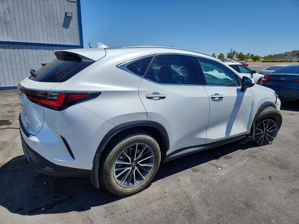 2025 Lexus Nx VIN JTJGKCEZ4S5033359 COPART salvage auction — FRONT END, NV - SALVAGE TITLE, sold $20,700 on 2026-08-24 (photo 3)