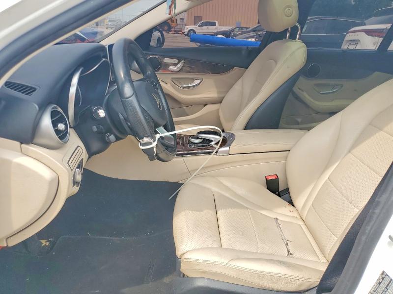 2016 Mercedes-benz C-klasse VIN WDDWF4KB6GR134098 COPART salvage auction — MINOR DENT/SCRATCHES, Oh - Certificate Of Title, sold $4,650 on 2026-10-04 (photo 7)