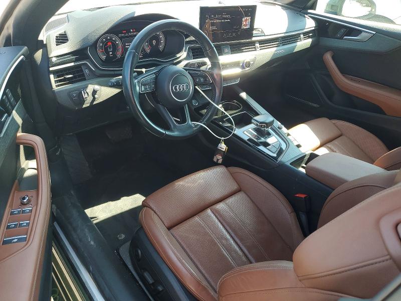 2020 Audi A5 VIN WAUYNGF55LN001939 COPART salvage auction — FRONT END, Ma - Cert Of Title-Salvage, sold $7,000 on 2026-08-26 (photo 8)
