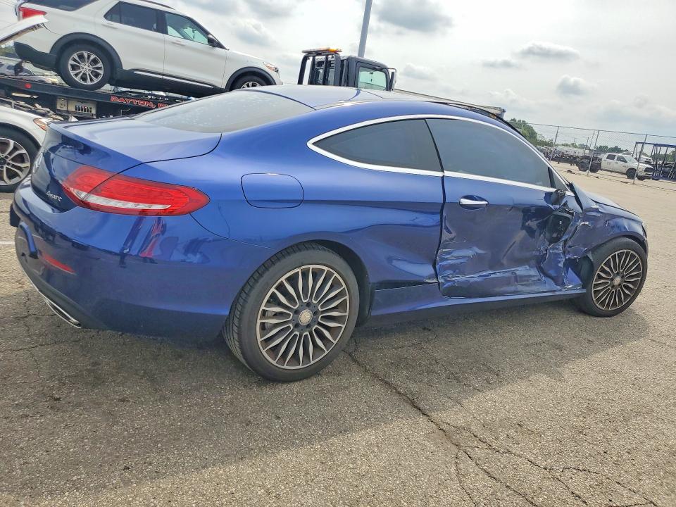2017 Mercedes-benz C class VIN WDDWJ4KB2HF331450 COPART salvage auction — SIDE, OH - CERTIFICATE OF TITLE, sold $4,950 on 2026-08-19 (photo 3)