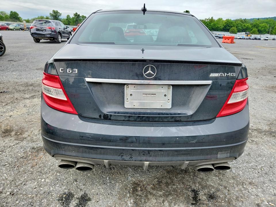 2009 Mercedes-benz C class VIN WDDGF77X69F230005 COPART salvage auction — FRONT END, Pa - Certificate Of Salvage, sold $4,850 on 2026-08-18 (photo 6)