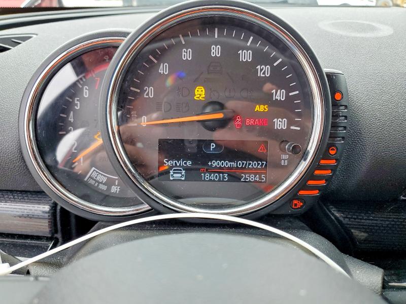 2017 Mini Cooper VIN WMWLU5C3XH2G02327 COPART salvage auction — FRONT END, Oh - Cert Of Title-Salvage, sold $950 on 2026-08-25 (photo 9)