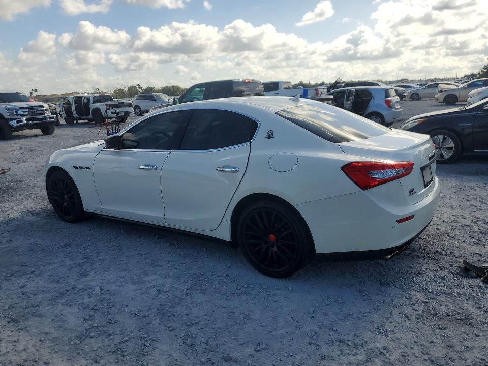 2014 Maserati Ghibli VIN ZAM57RTA3E1094737 COPART salvage auction — MECHANICAL, Fl - Certificate Of Title, sold $1,600 on 2026-08-27 (photo 2)