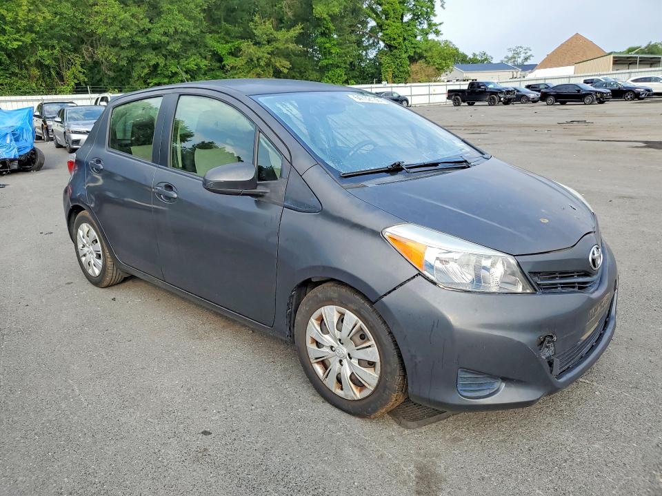 2014 Toyota Yaris VIN JTDKTUD31ED575848 COPART salvage auction — WATER/FLOOD, Nj - Certificate Of Title, sold $150 on 2026-08-14 (photo 4)