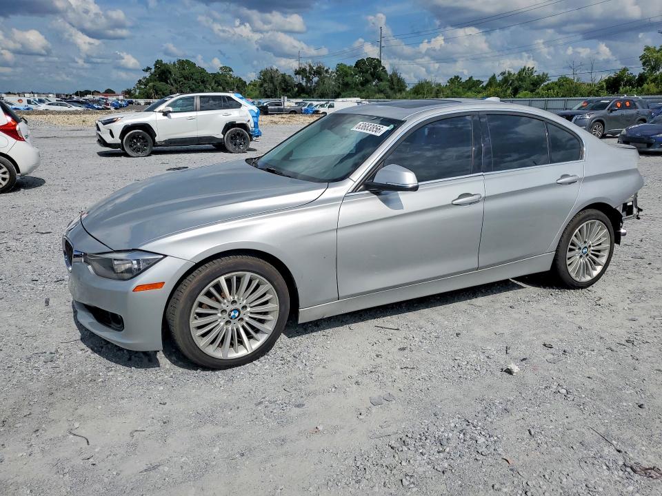 2013 BMW 3er VIN WBA3A5C50DF357659 COPART salvage auction — REAR END, FL - CERT OF TITLE SLVG REBUILDABLE (P), sold $775 on 2026-08-21 (photo 1)