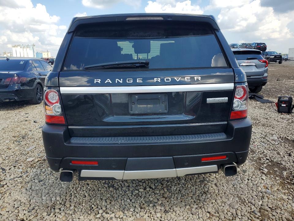 2013 Land Rover Range Rover Sport VIN SALSP2E47DA782723 COPART salvage auction — REAR END, Il - Salvage Certificate, sold $1,500 on 2026-10-02 (photo 6)