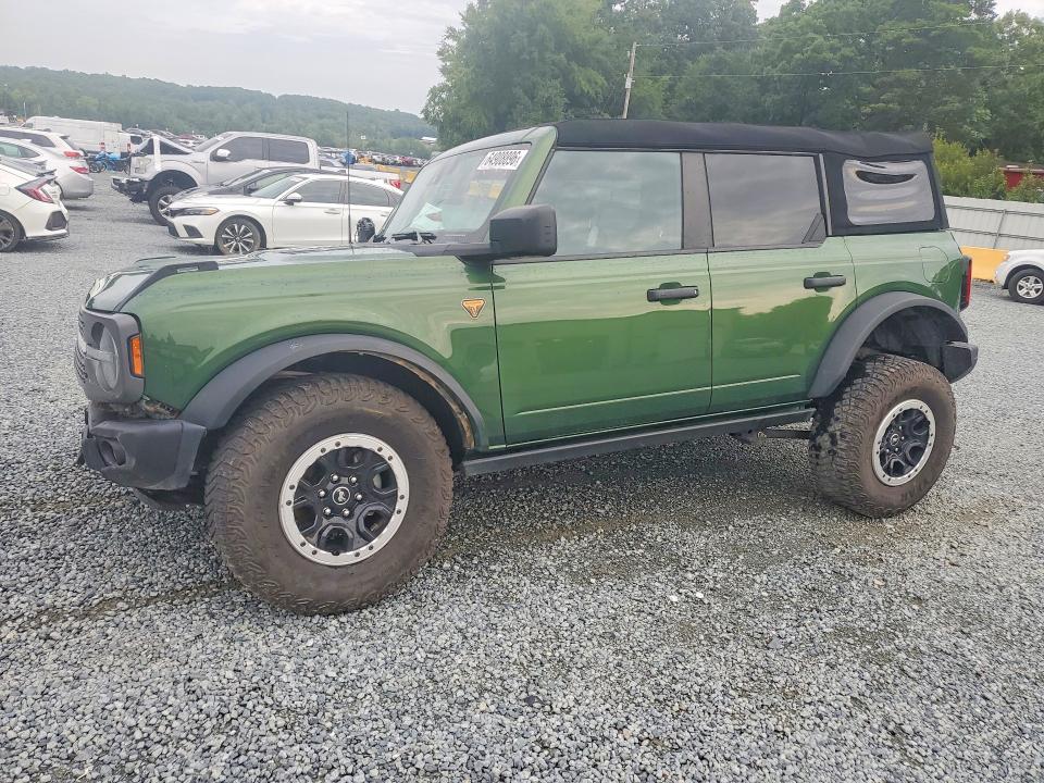 2023 Ford Bronco VIN 1FMEE5DH1PLB66729 — COPART salvage auction photo