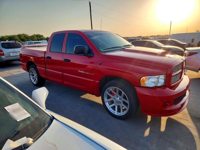 2005 Dodge Ram srt10 VIN 3D7HA18H75G820097 COPART salvage auction — VANDALISM, TX - SALVAGE VEHICLE TITLE, sold $20,100 on 2026-08-13 (photo 4)