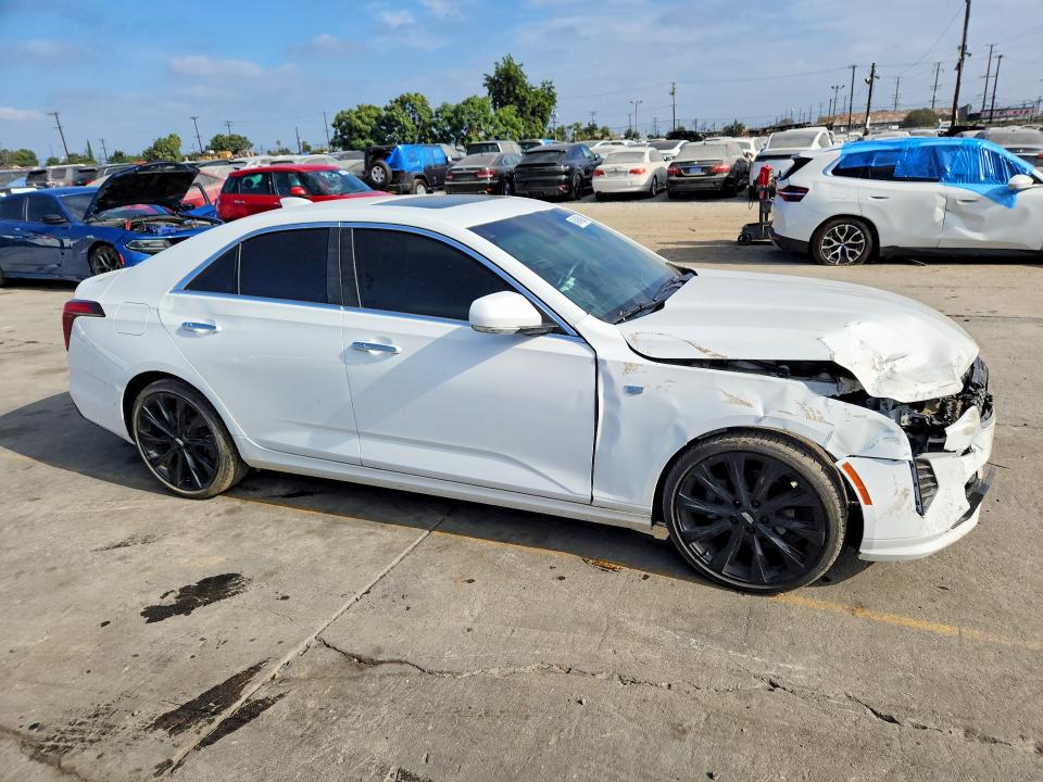 2023 Cadillac Ct4 VIN 1G6DJ5RK5P0123158 COPART salvage auction — FRONT END, Ca - Salvage Certificate, sold $7,400 on 2026-08-19 (photo 4)
