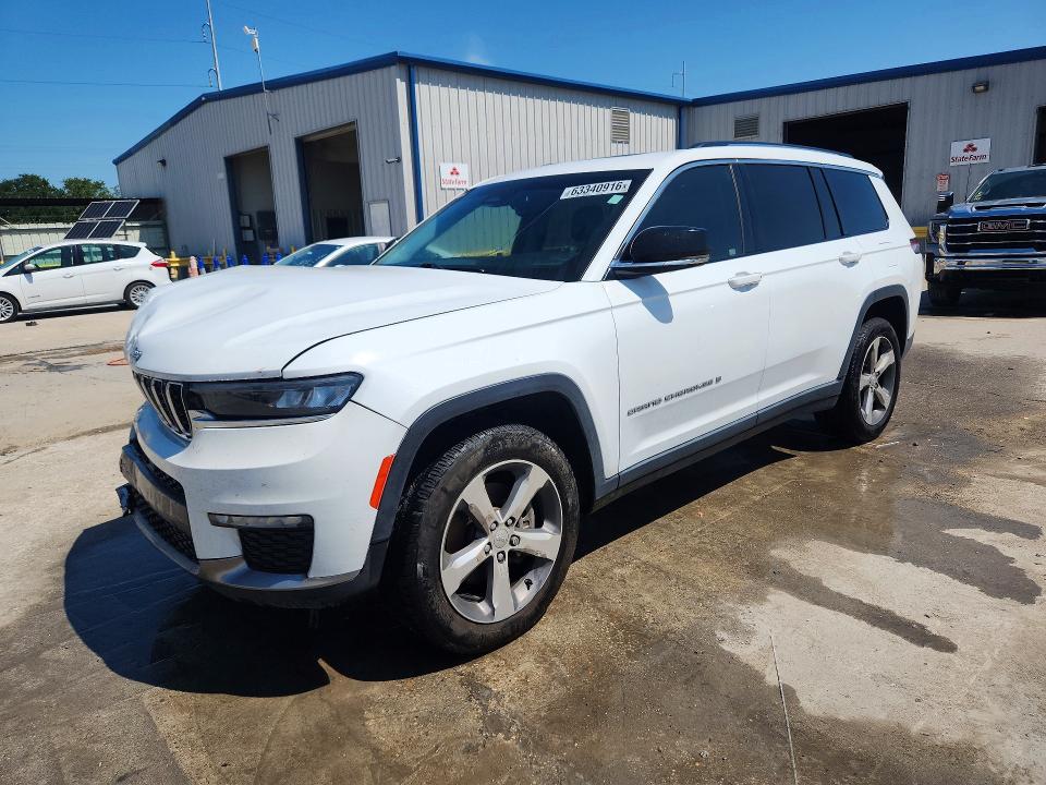 2021 Jeep Grand cherokee VIN 1C4RJJBG1M8115380 — COPART salvage auction photo