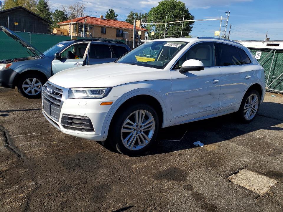 2018 Audi Q5 VIN WA1BNAFY2J2010798 — COPART salvage auction photo