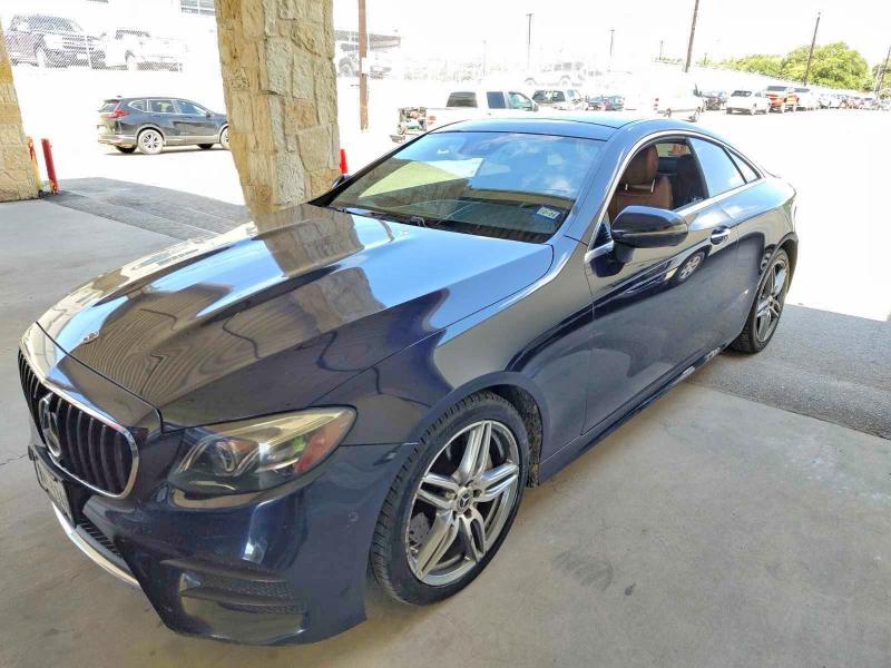 2018 Mercedes-benz E-class VIN WDD1J6GB0JF019972 COPART salvage auction — NORMAL WEAR, TX - CERTIFICATE OF TITLE (P), sold $11,800 on 2026-08-10 (photo 1)