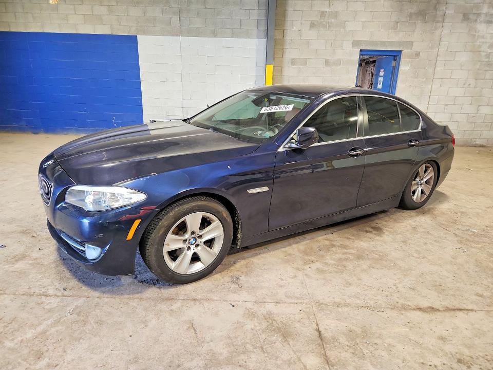 2013 BMW 5 series VIN WBAXH5C56DD108551 COPART salvage auction — ENGINE BURN, PA - CERTIFICATE OF SALVAGE, sold $375 on 2026-08-19 (photo 1)