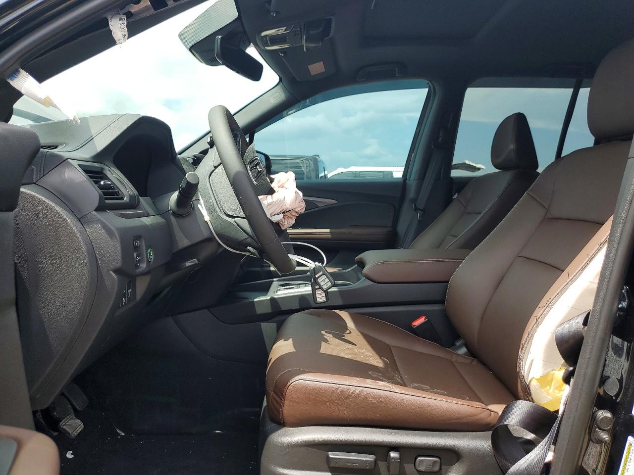 2026 Honda Ridgeline VIN 5FPYK3F55TB014085 COPART salvage auction — Front End, TX - SALVAGE VEHICLE TITLE, sold $15,700 on 2026-09-04 (photo 7)