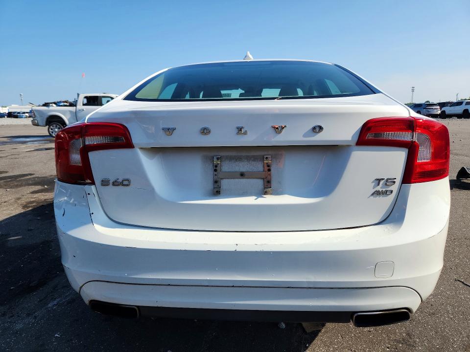 2014 Volvo S60 VIN YV1612FHXE2271380 COPART salvage auction — FRONT END, Fl - Cert Of Title Slvg Rebuildable, sold $750 on 2026-08-24 (photo 6)