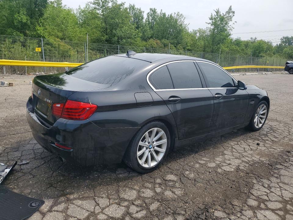 2014 BMW 5er VIN WBA5B3C56ED533038 COPART salvage auction — MINOR DENT/SCRATCHES, Mi - Certificate Of Title (P), sold $825 on 2026-08-21 (photo 3)