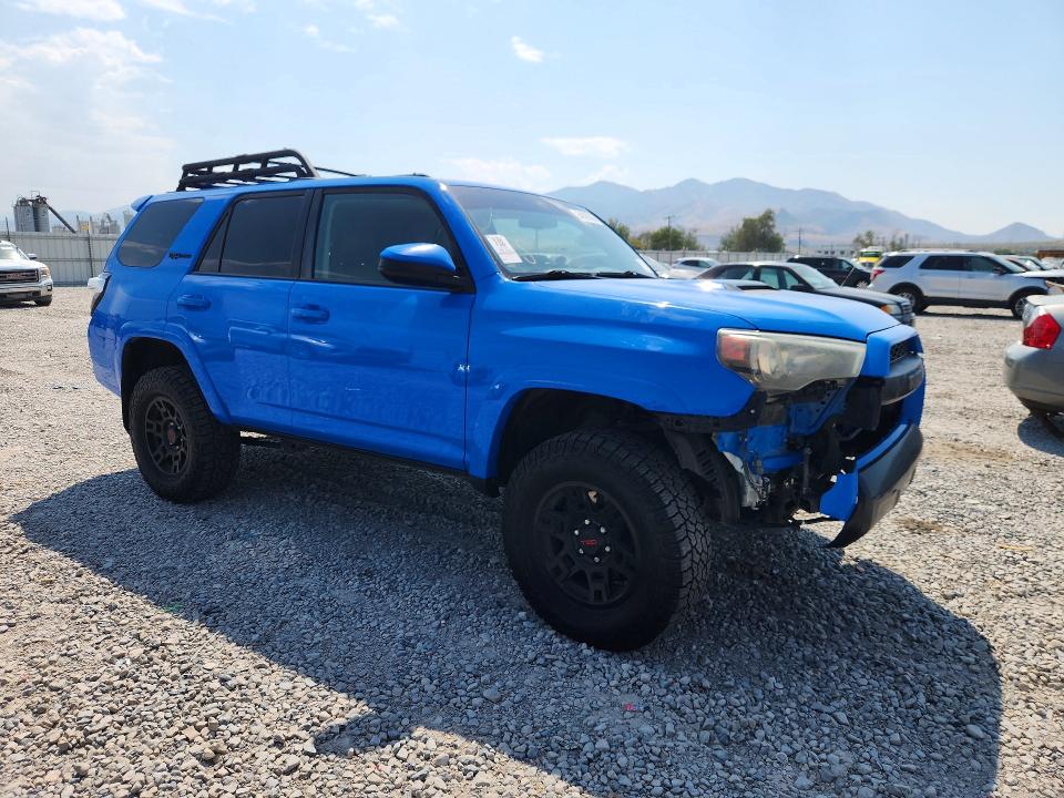 2019 Toyota 4runner VIN JTEBU5JR6K5732626 COPART salvage auction — FRONT END, Fl - Cert Of Title W/Slvg History (P), sold $22,600 on 2026-08-21 (photo 4)