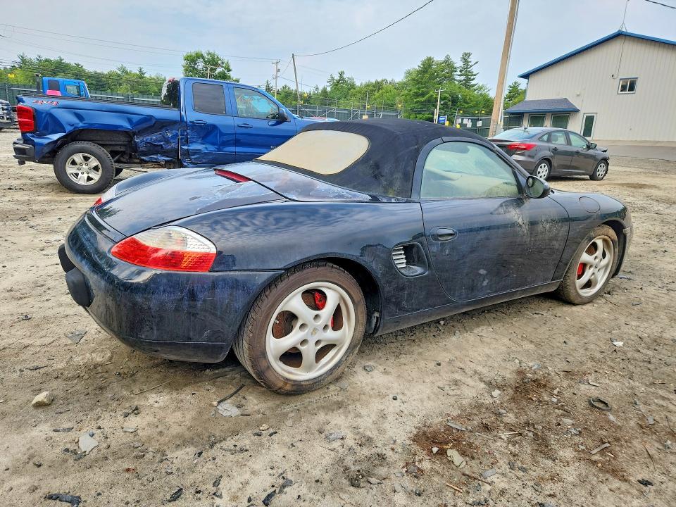 1999 Porsche Boxster VIN WP0CA2989XU625661 COPART salvage auction — MECHANICAL, WI - CERT OF TITLE-REBUILT SALVAGE, sold $900 on 2026-08-13 (photo 3)