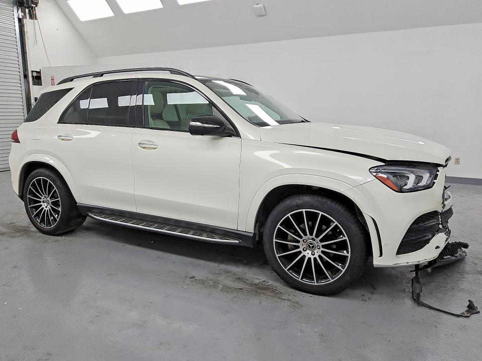 2022 Mercedes-benz Gle VIN 4JGFB4JB8NA608082 COPART salvage auction — FRONT END, Ga - Certificate Of Title, sold $12,800 on 2026-08-27 (photo 4)