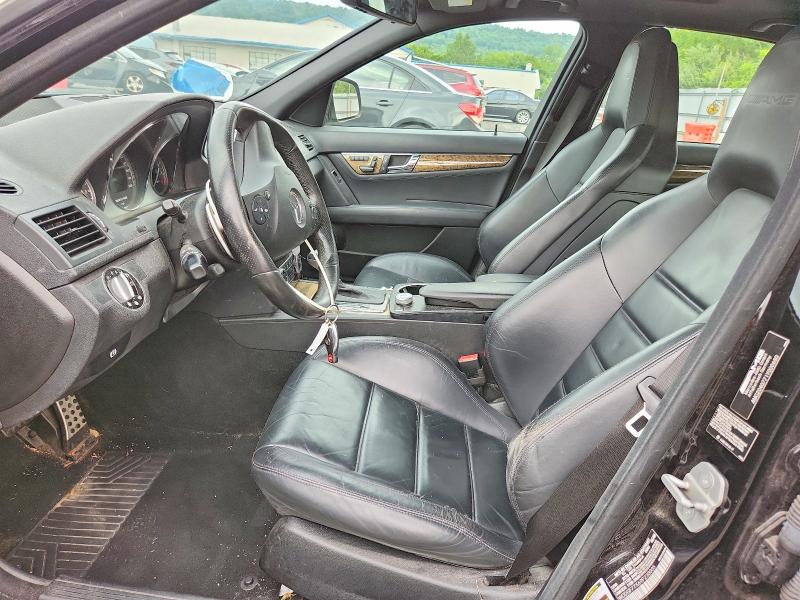 2009 Mercedes-benz C class VIN WDDGF77X69F230005 COPART salvage auction — FRONT END, Pa - Certificate Of Salvage, sold $4,850 on 2026-08-18 (photo 7)