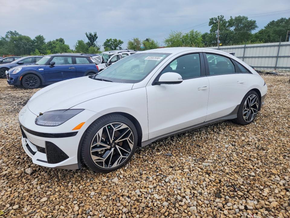 2023 Hyundai Ioniq 6 VIN KMHM34AC3PA041117 — COPART salvage auction photo