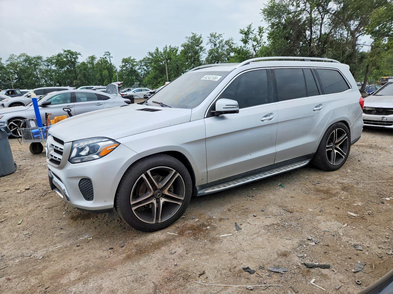 2017 Mercedes-Benz GLS-Class VIN 4JGDF6EE5HA913765 — COPART salvage auction photo