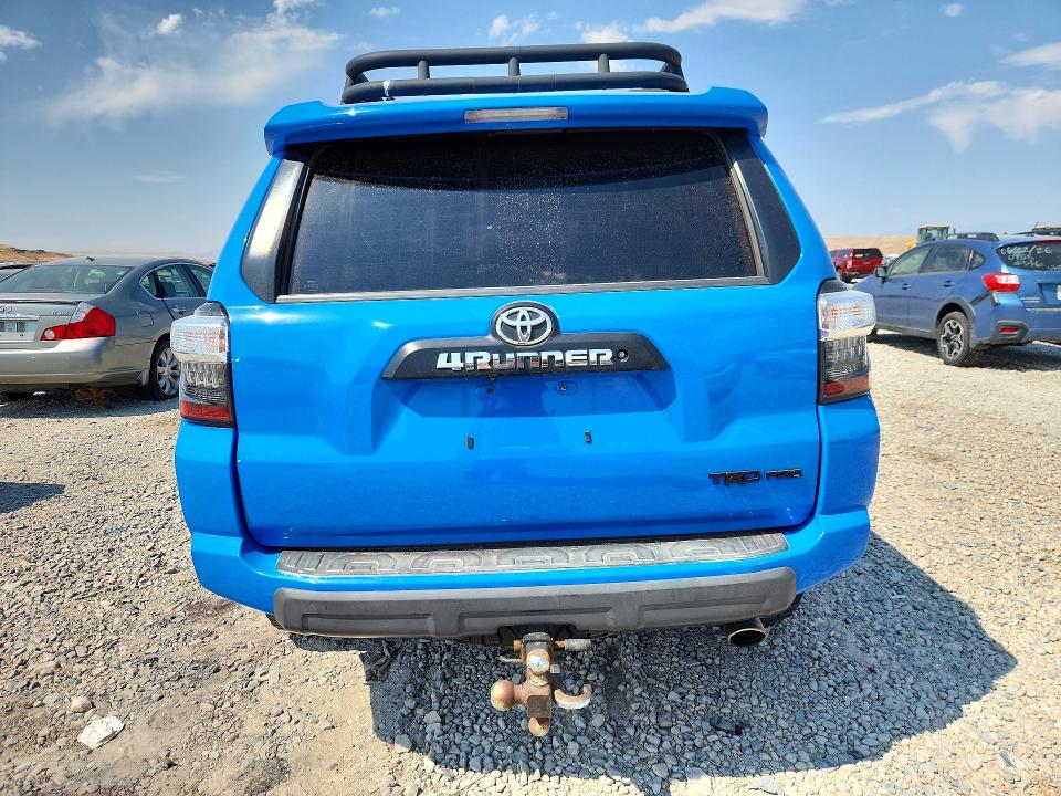 2019 Toyota 4runner VIN JTEBU5JR6K5732626 COPART salvage auction — FRONT END, Fl - Cert Of Title W/Slvg History (P), sold $22,600 on 2026-08-21 (photo 6)