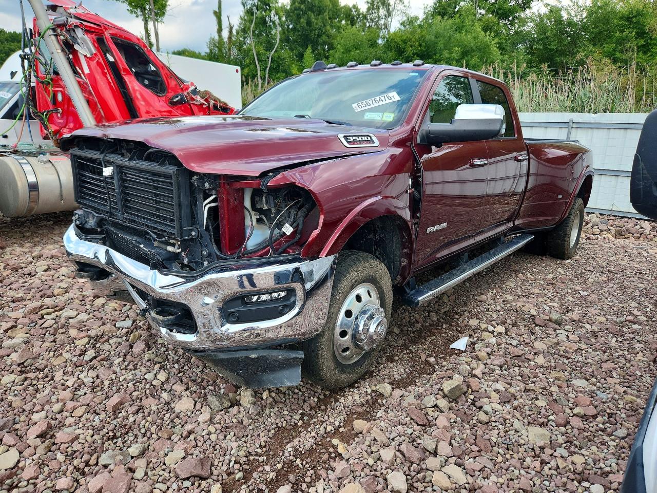 2021 Ram 3500 VIN 3C63RRJL6MG671522 — COPART salvage auction photo