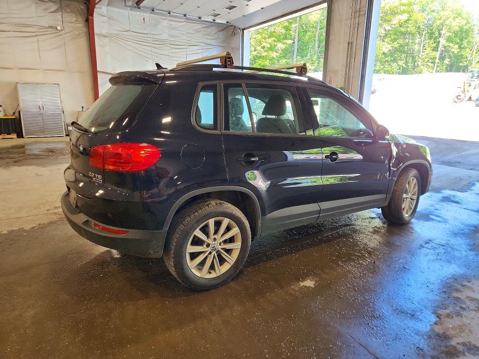 2018 Volkswagen Tiguan VIN WVGBV7AX4JK001782 COPART salvage auction — FRONT END, Vt - Cert Of Title-Salvage Vehicle, sold $950 on 2026-08-17 (photo 3)