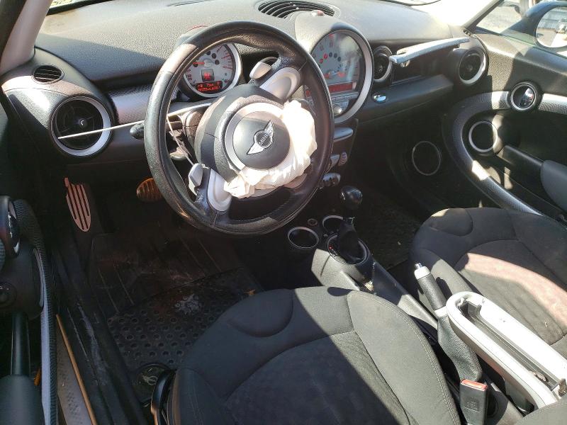 2009 Mini Cooper VIN WMWMM33599TP91829 COPART salvage auction — FRONT END, Ca - Salvage Certificate, sold $100 on 2026-08-11 (photo 8)