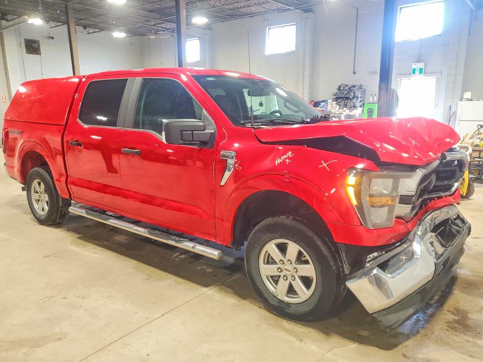 2023 Ford F-150 lightning VIN 1FTEW1EBXPKF49515 COPART salvage auction — FRONT END, ON - PERMIT NO BRAND - UNFIT, sold $11,300 on 2026-08-26 (photo 4)