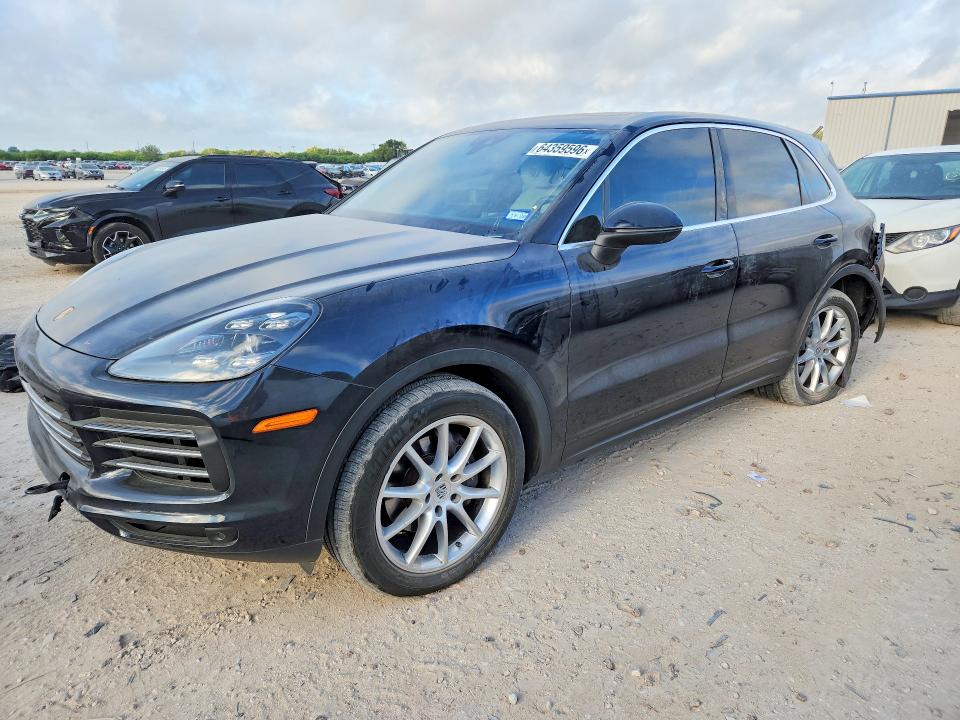 2019 Porsche Cayenne VIN WP1AA2AY0KDA09678 COPART salvage auction — REAR END, Tx - Salvage Vehicle Title, sold $17,800 on 2026-10-08 (photo 1)