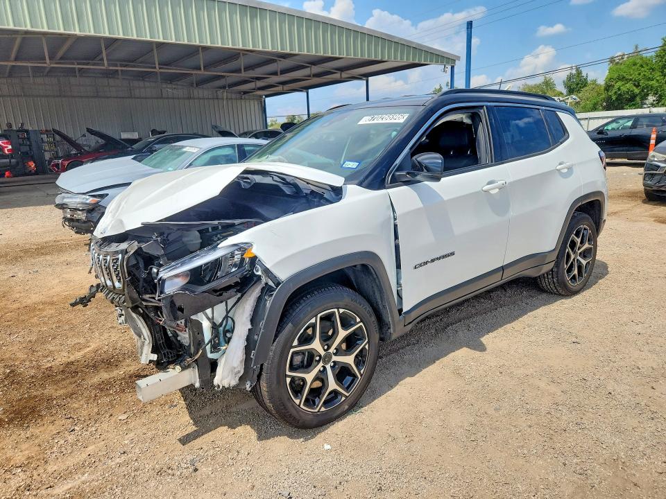 2025 Jeep Compass VIN 3C4NJDCN3ST581727 — COPART salvage auction photo