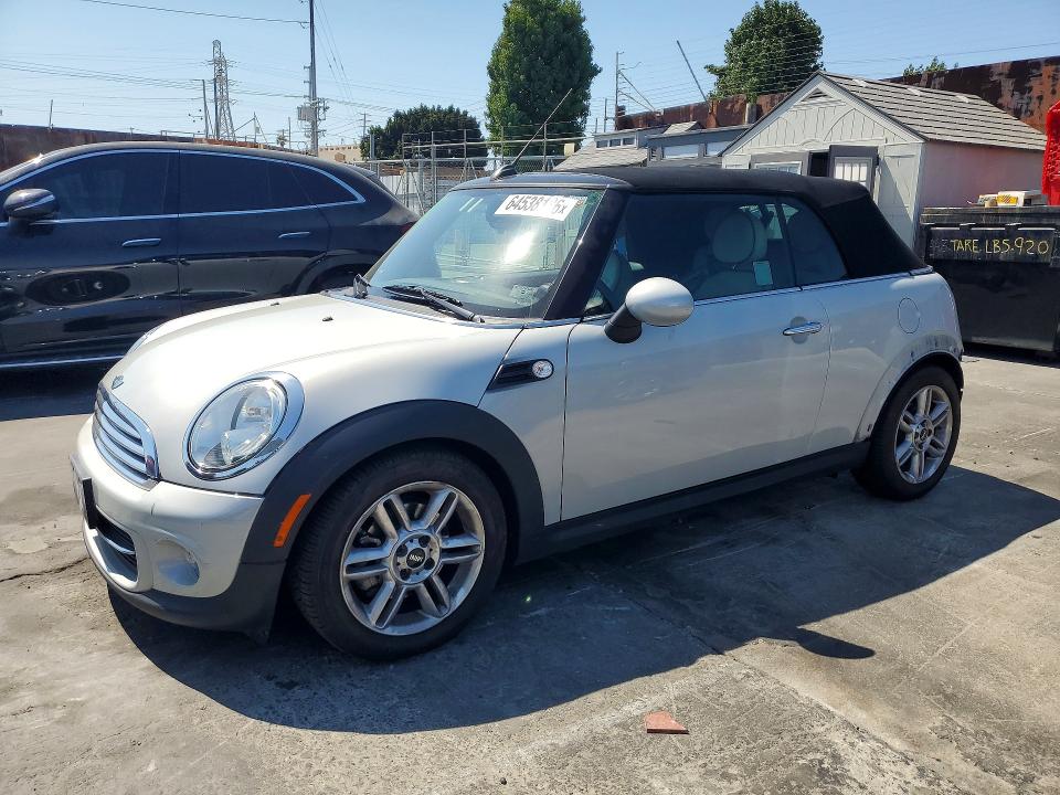 2012 Mini Cooper VIN WMWZN3C59CT134619 COPART salvage auction — REAR END, Salvage Title, sold $3,000 on 2026-08-21 (photo 1)