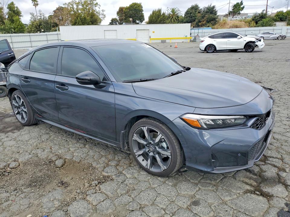 2026 Honda Civic VIN 19XFL4H90TE002418 COPART salvage auction — REAR END, Ca - Salvage Certificate, sold $13,400 on 2026-08-21 (photo 4)