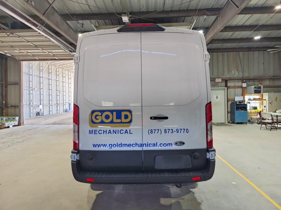 2025 Ford Transit VIN 1FTBR1C88SKA91922 COPART salvage auction — HAIL, MO - SALVAGE CERTIFICATE OF TITLE, sold $34,000 on 2026-09-30 (photo 6)
