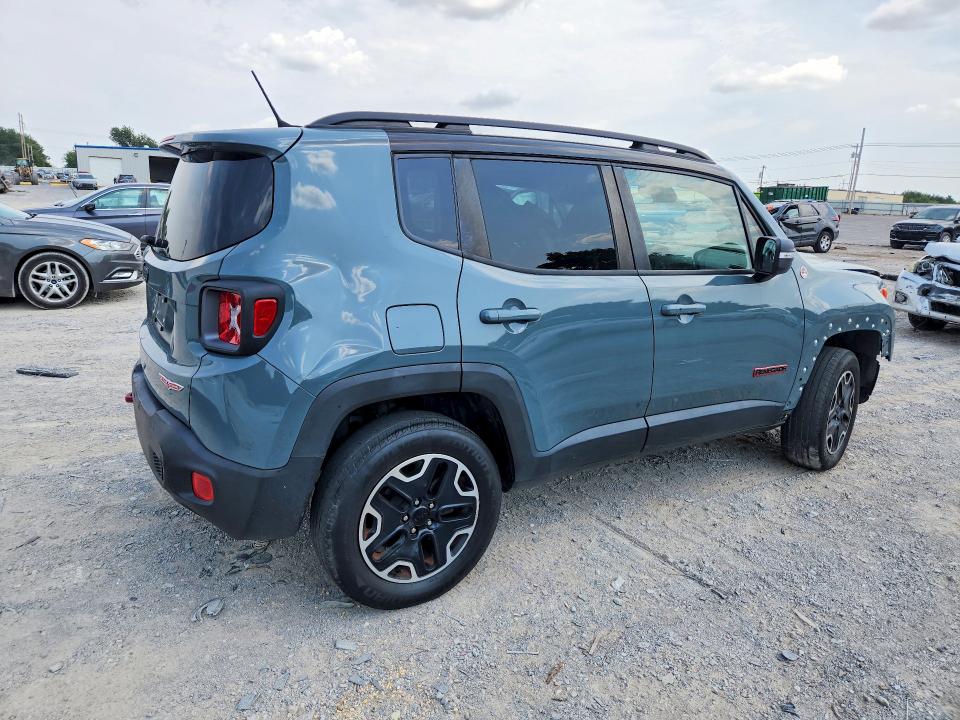 2016 Jeep Renegade VIN ZACCJBCT5GPD61840 COPART salvage auction — FRONT END, OK - CERT OF TITLE-REPOSSESSION, sold $625 on 2026-08-13 (photo 3)