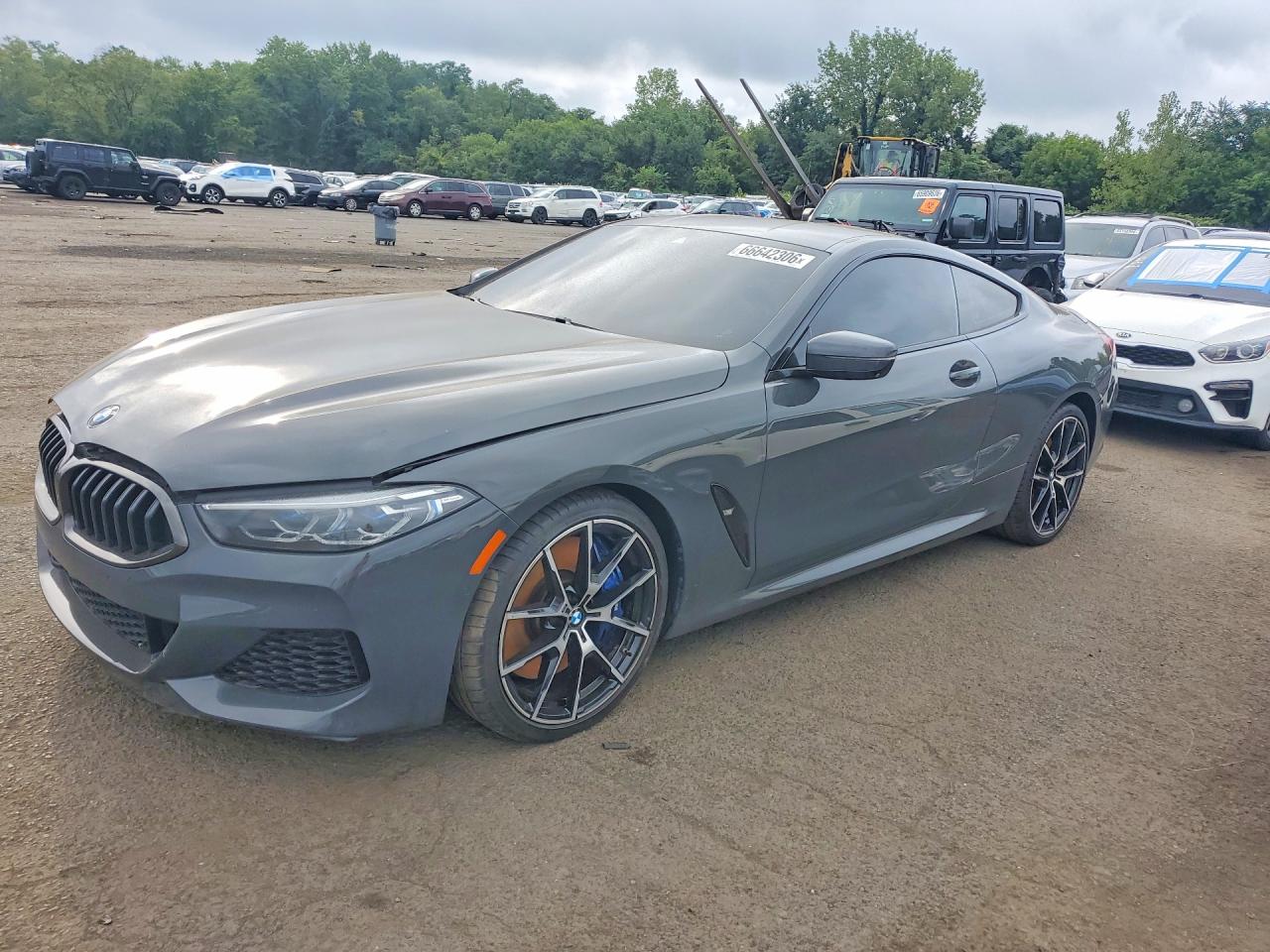 2019 BMW M8 VIN WBABC4C5XKBU96587 — COPART salvage auction photo