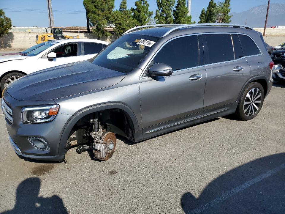 2021 Mercedes-benz Glb VIN W1N4M4GB7MW158061 COPART salvage auction — UNDERCARRIAGE, Ca - Salvage Certificate, sold $9,700 on 2026-08-25 (photo 1)