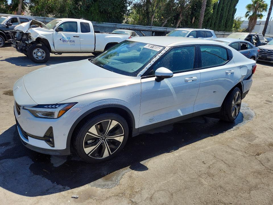 2023 Polestar 2 VIN YSMED3KAXPL134500 COPART salvage auction — REAR END, CA - SALVAGE CERTIFICATE, sold $2,250 on 2026-08-24 (photo 1)