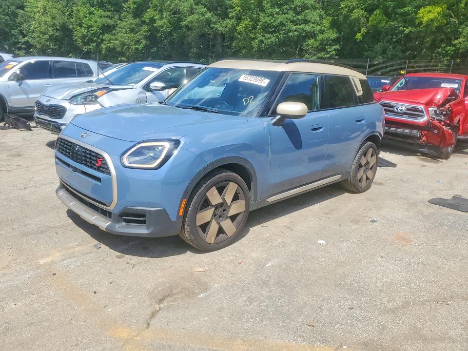 2025 Mini Cooper VIN WMZ23GA04S7S80541 COPART salvage auction — REAR END, Ga - Cert Of Title-Salvage, sold $12,000 on 2026-09-04 (photo 1)
