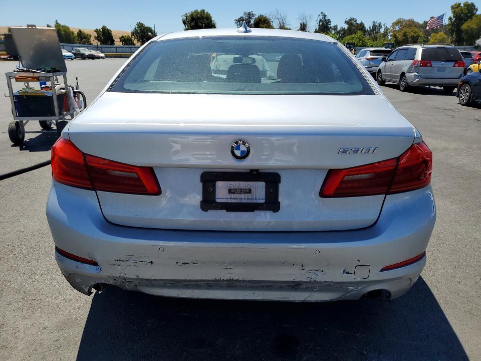 2020 BMW 5er VIN WBAJR3C07LWW61577 COPART salvage auction — FRONT END, Ca - Salvage Certificate, sold $8,700 on 2026-08-19 (photo 6)