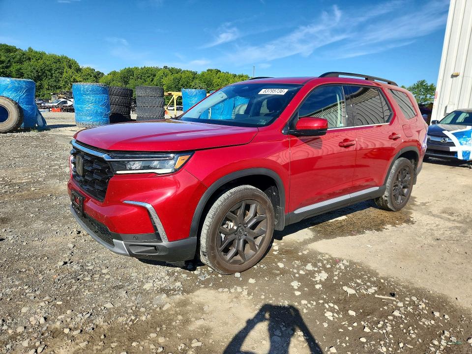 2025 Honda Pilot VIN 5FNYG1H79SB166107 — COPART salvage auction photo