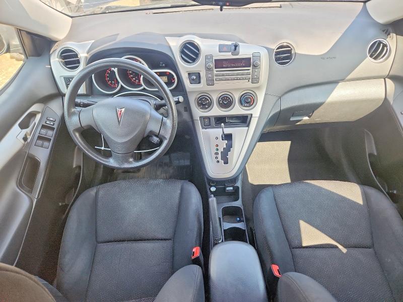 2010 Pontiac Vibe VIN 5Y2SP6E83AZ405644 COPART salvage auction — FRONT END, Ab - Bos - Salvage, sold $625 on 2026-09-17 (photo 8)